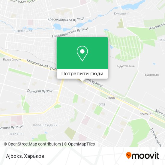 Карта Ajboks
