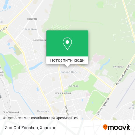 Карта Zoo-Opt Zooshop