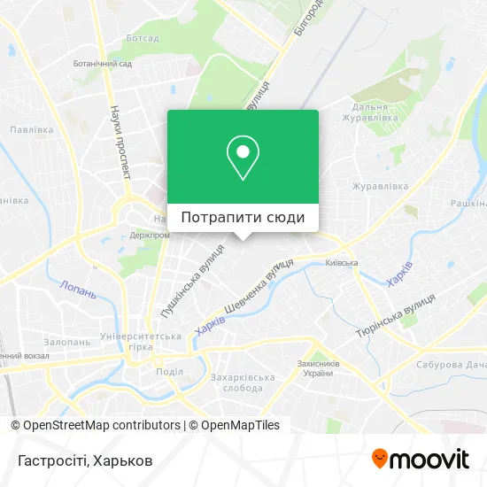 Карта Гастросіті