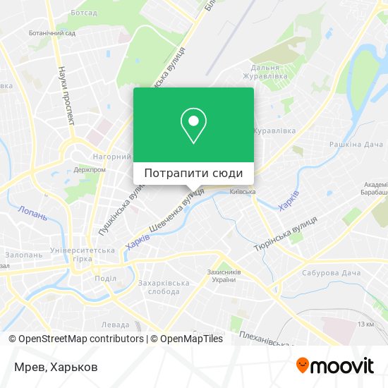 Карта Мрев