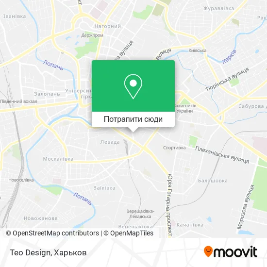 Карта Teo Design