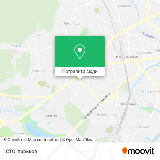 Карта СТО