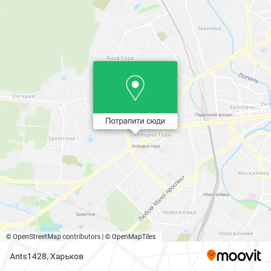 Карта Ants1428