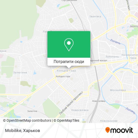 Карта Mobilike