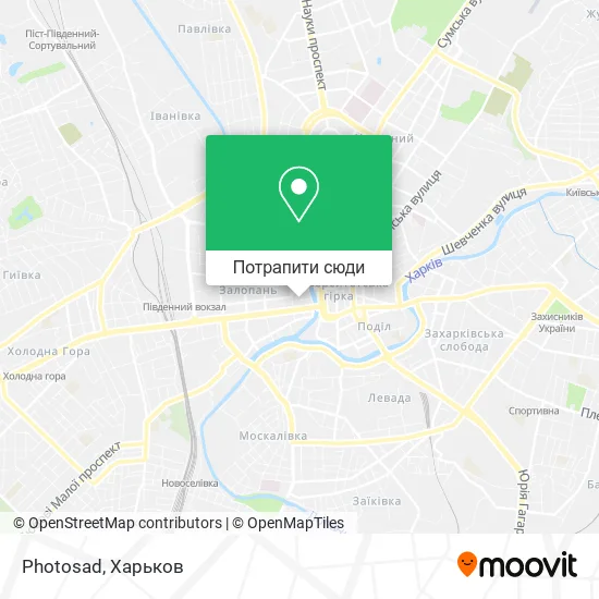 Карта Photosad