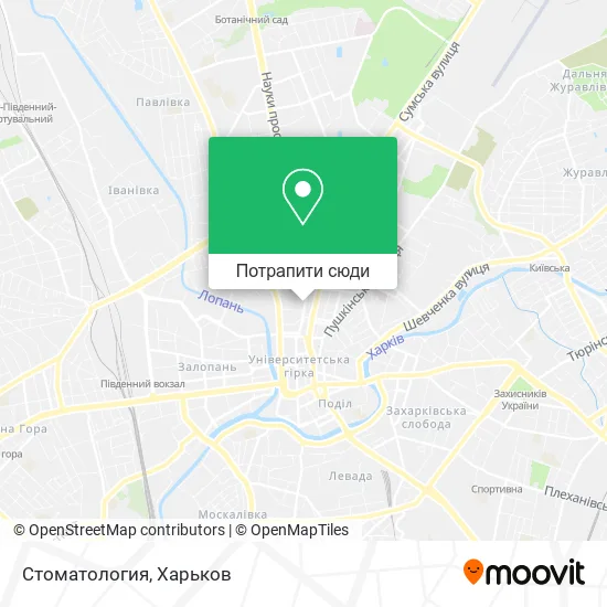 Карта Стоматология