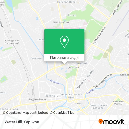 Карта Water Hill
