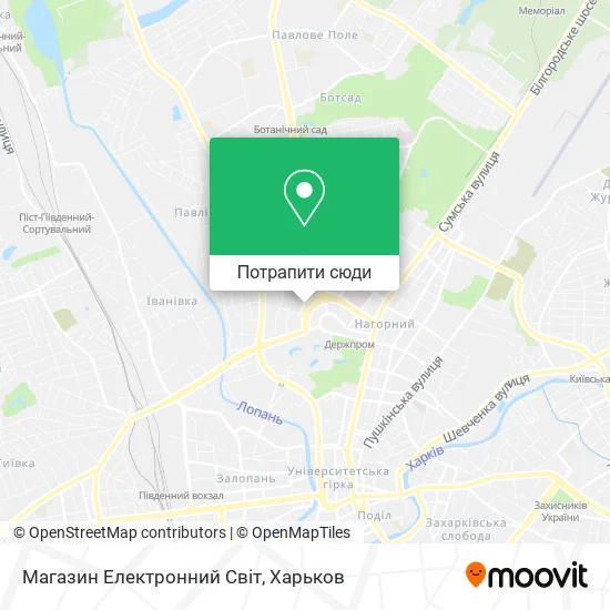 Карта Магазин Електронний Світ