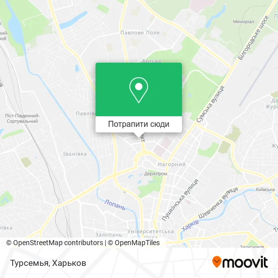 Карта Турсемья