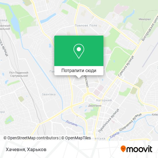 Карта Хачевня