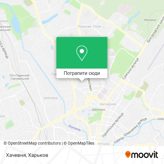Карта Хачевня