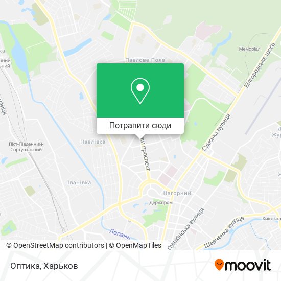 Карта Оптика