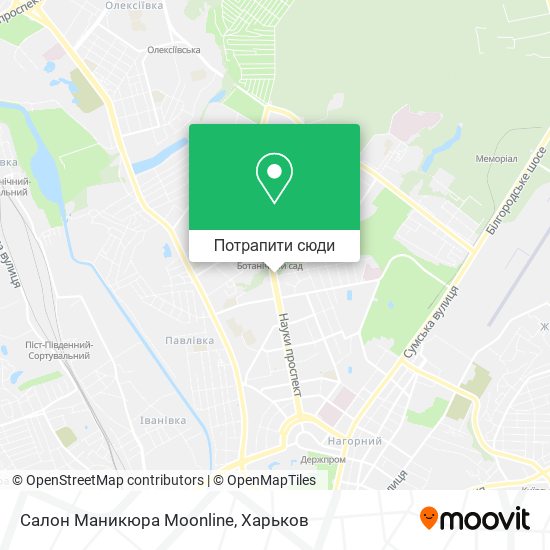 Карта Салон Маникюра Moonline