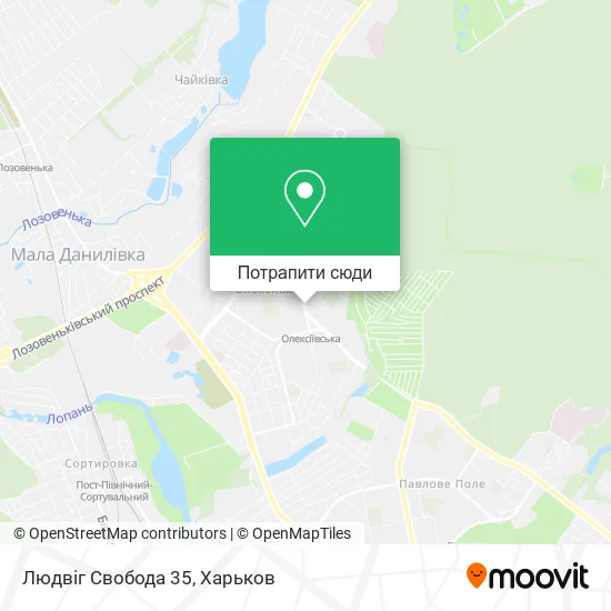 Карта Людвіг Свобода 35