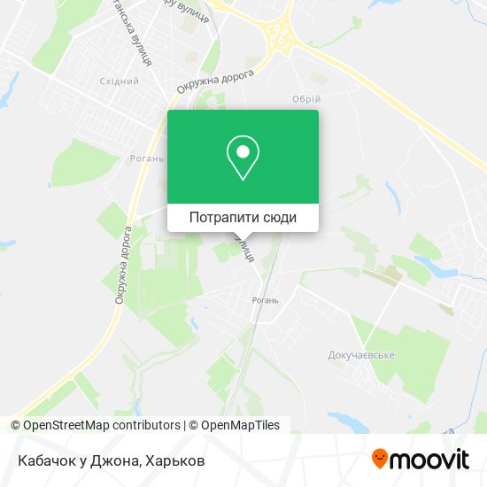 Карта Кабачок у Джона