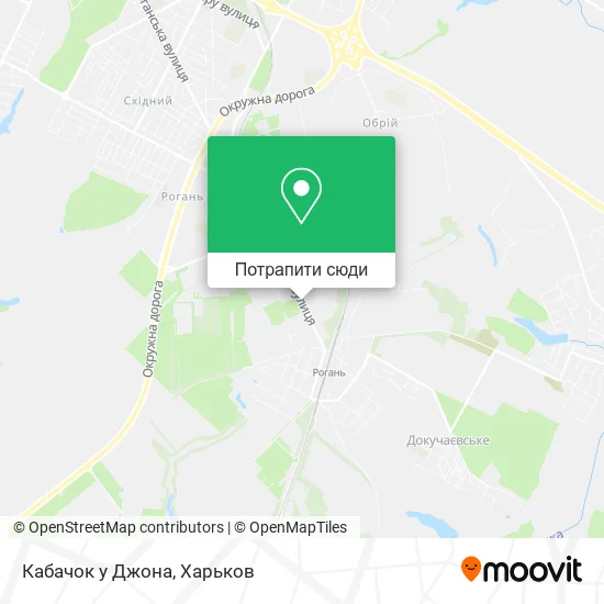 Карта Кабачок у Джона