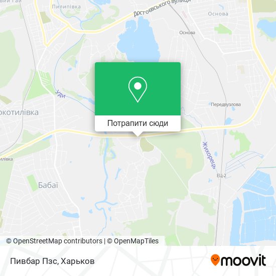 Карта Пивбар Пзс