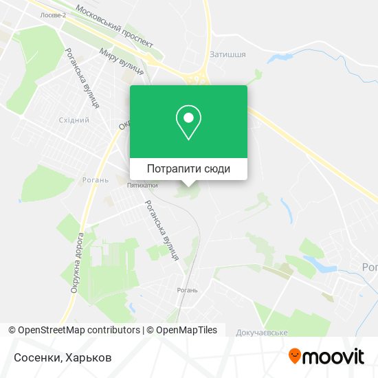 Карта Сосенки