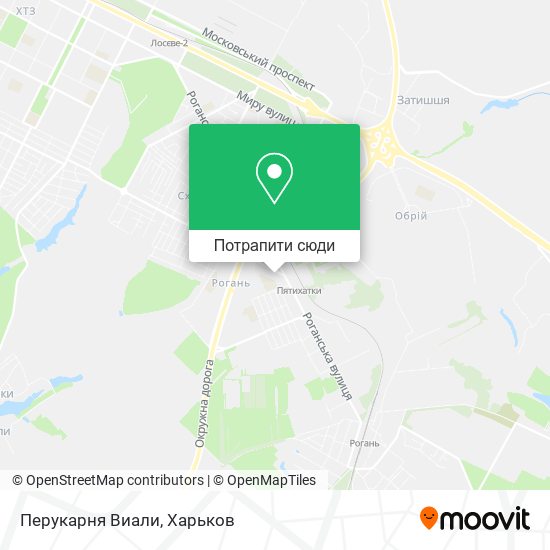 Карта Перукарня Виали