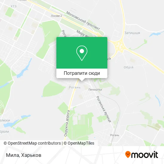Карта Мила