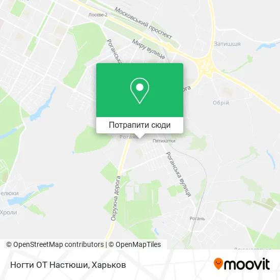 Карта Ногти ОТ Настюши