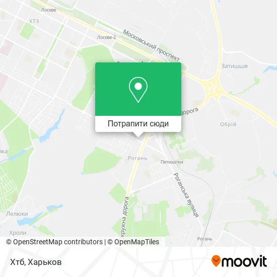 Карта Хтб