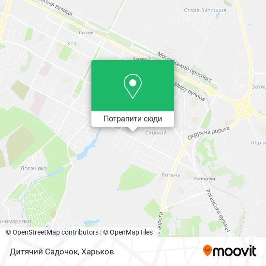 Карта Дитячий Садочок