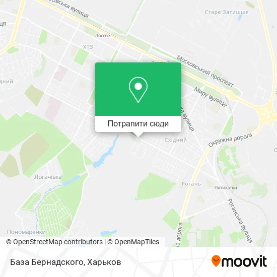 Карта База Бернадского