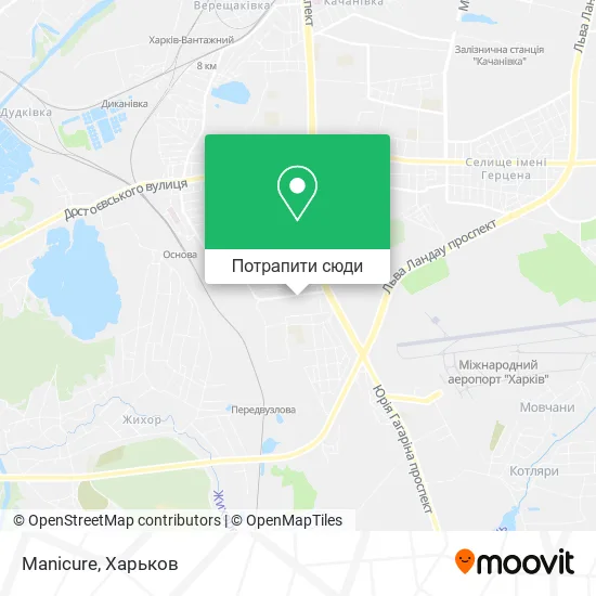 Карта Manicure