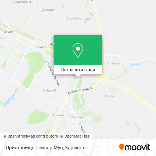 Карта Пристанище Сейлор Мун