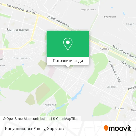 Карта Канунниковы-Family