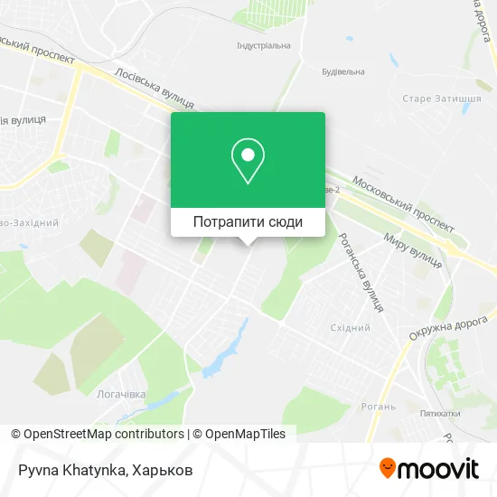 Карта Pyvna Khatynka