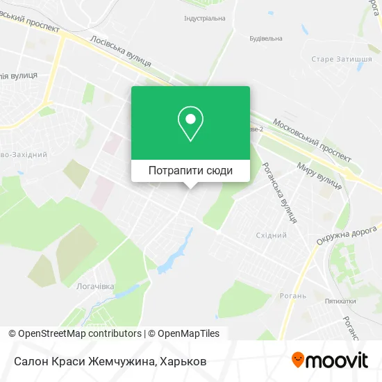 Карта Салон Краси Жемчужина