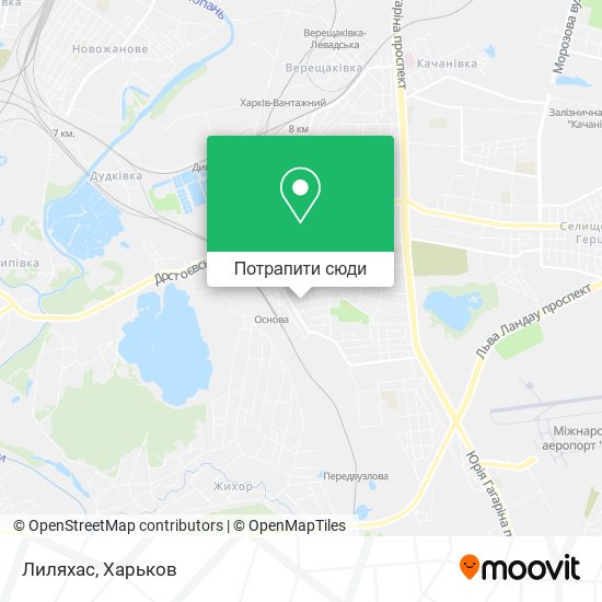 Карта Лиляхас