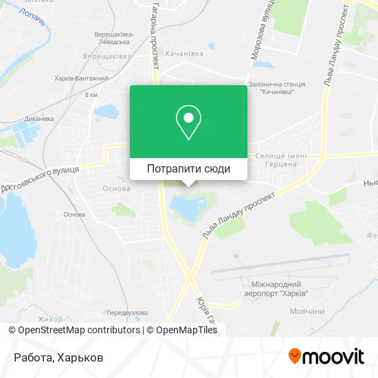 Карта Работа