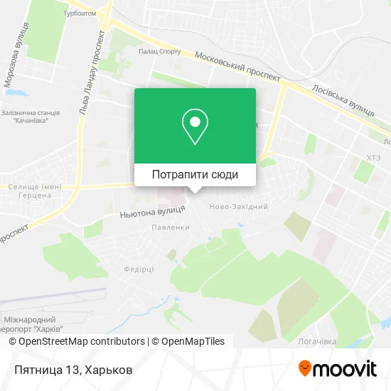 Карта Пятница 13