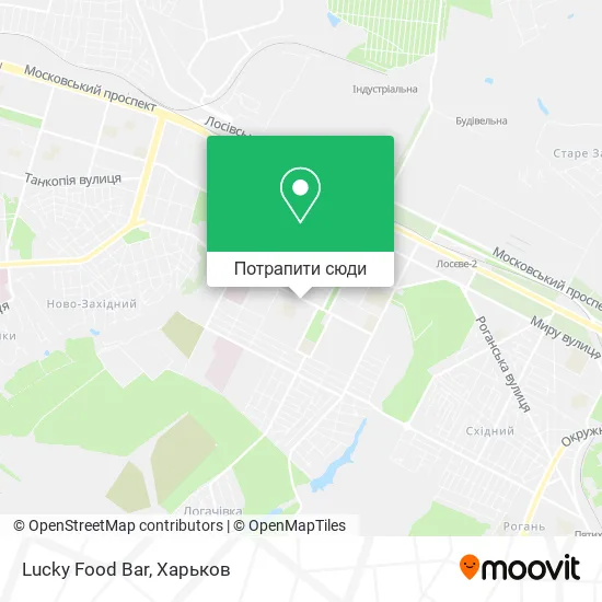 Карта Lucky Food Bar