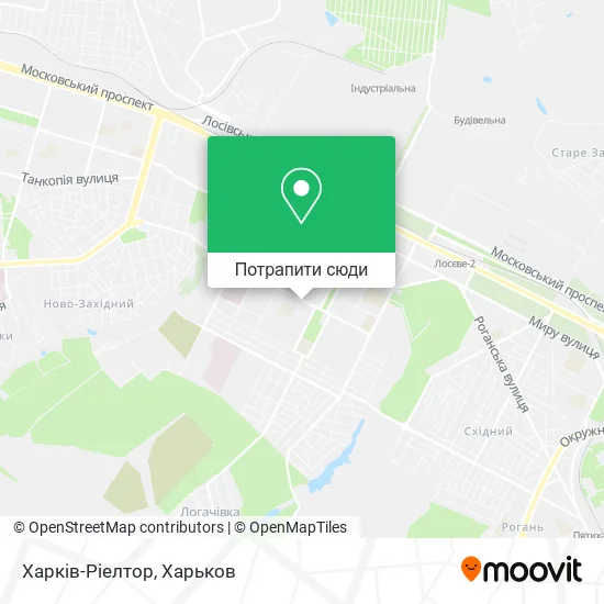 Карта Харків-Ріелтор