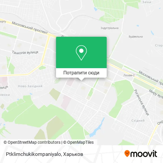 Карта Ptklimchukikompaniyalo