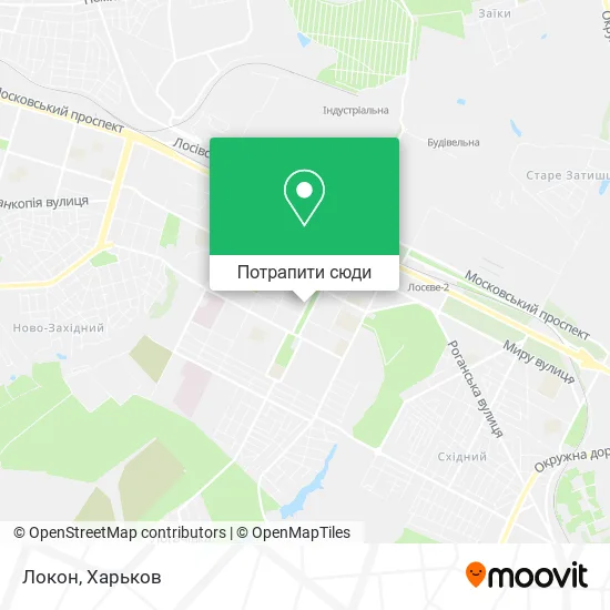 Карта Локон