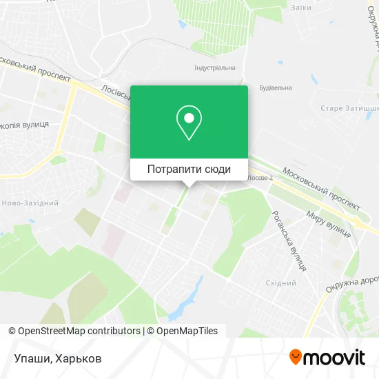 Карта Упаши