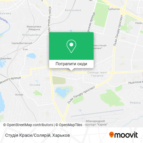 Карта Студія Краси/Солярій