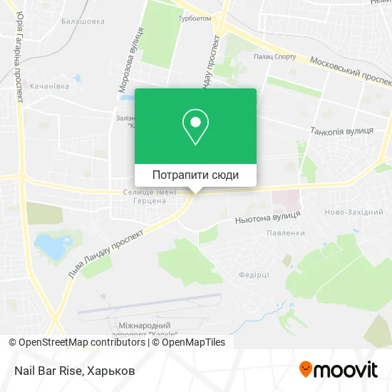 Карта Nail Bar Rise