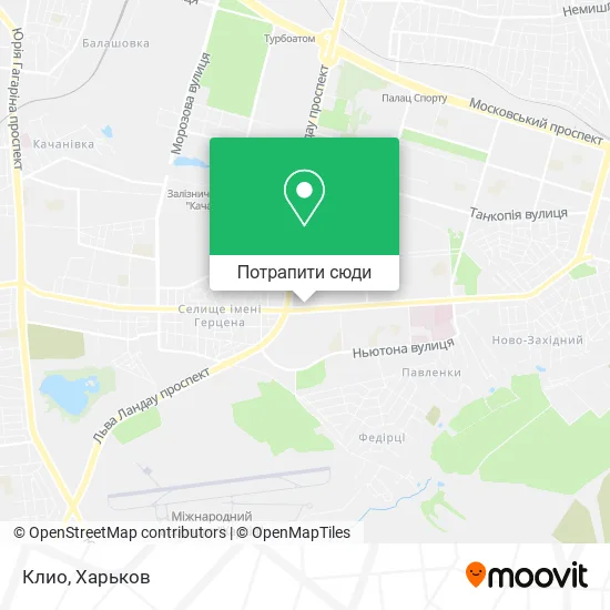 Карта Клио