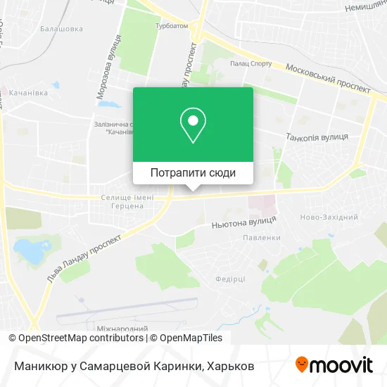 Карта Маникюр у Самарцевой Каринки