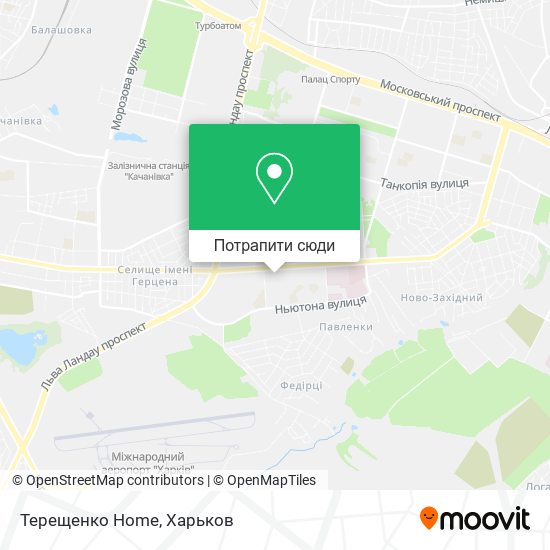 Карта Терещенко Home