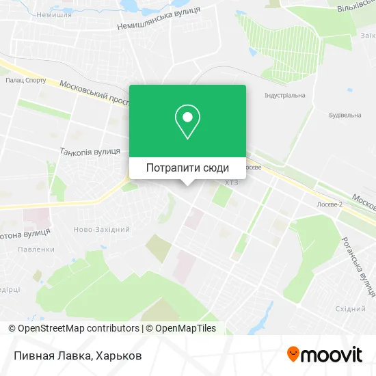 Карта Пивная Лавка