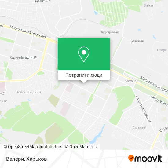 Карта Валери