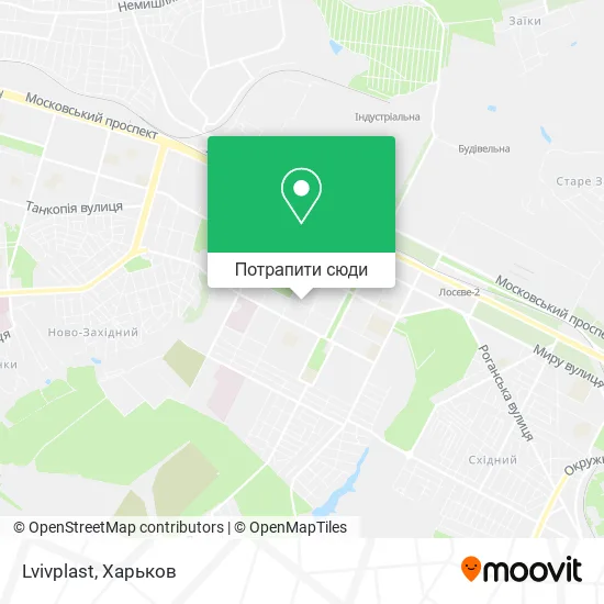 Карта Lvivplast