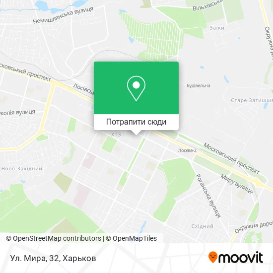 Карта Ул. Мира, 32